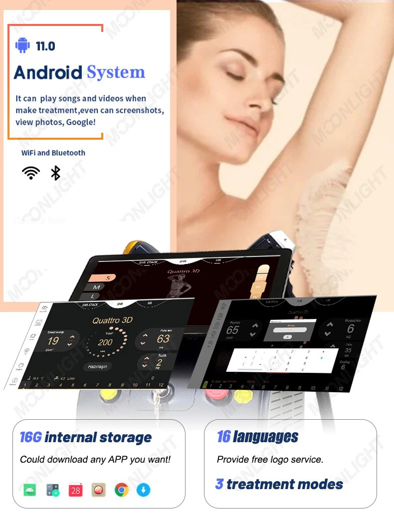 808nm Diode Laser Hair Removal Equipment