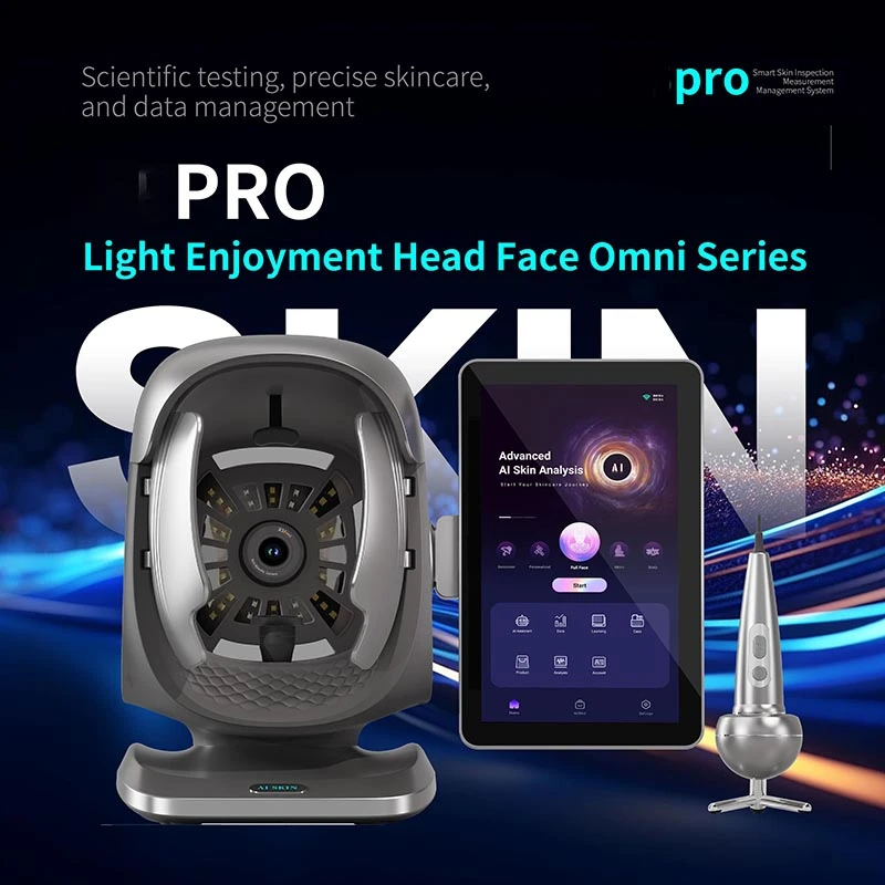 Analizador de piel facial y del cuero cabelludo Pro-AI 3D