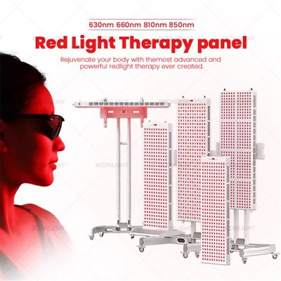 2024 Nuevo panel de terapia de luz roja