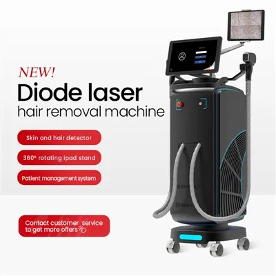 Máquina de depilación láser de diodo AI para clínicas y salones de belleza modernos