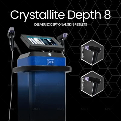 Máquina de rejuvenecimiento de la piel Crystallite Depth 8: tecnología avanzada de microcanales para clínicas estéticas profesionales