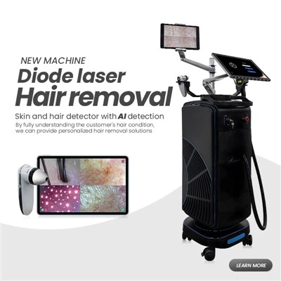 Máquina láser profesional para depilación
